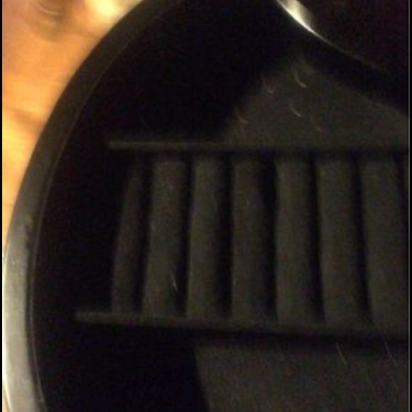 Heavy Wood Oval Mulit-level Jewelry Box-Like New - Picture 5 of 5